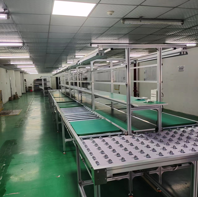 电子设备总装线对静电敏感？皮带式输送线选型注意事项